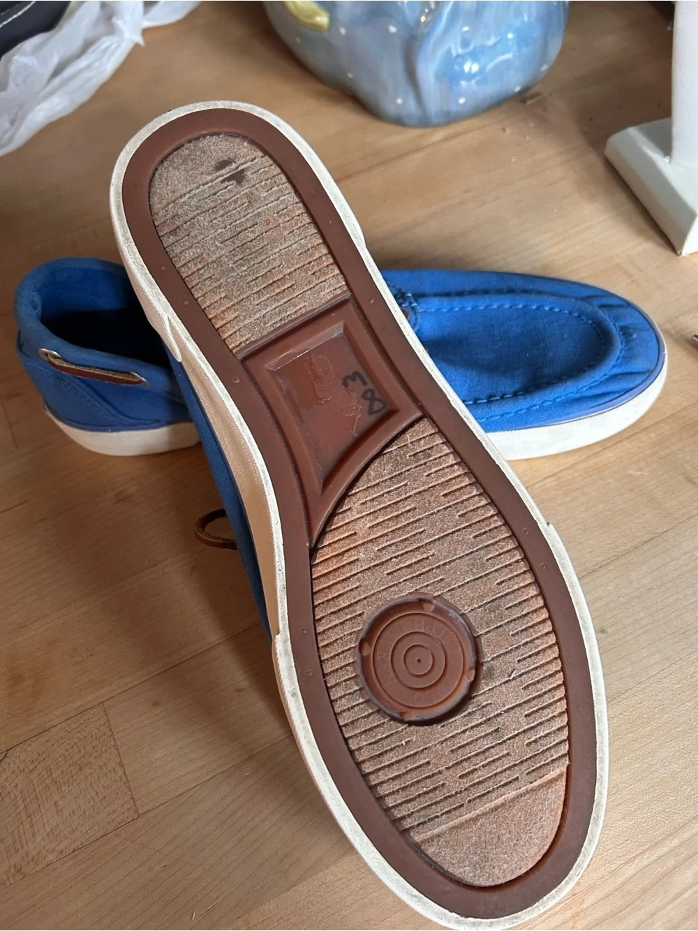 Polo Ralph Lauren canvas shoe